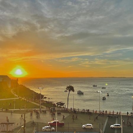 Apartamento No Farol Da Barra. Vista Deslumbrante Para O Mar! No Circuito Do Carnaval. Ao Lado Do Porto Da Barra ! Salvador Exterior foto