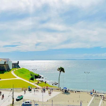 Apartamento No Farol Da Barra. Vista Deslumbrante Para O Mar! No Circuito Do Carnaval. Ao Lado Do Porto Da Barra ! Salvador Exterior foto